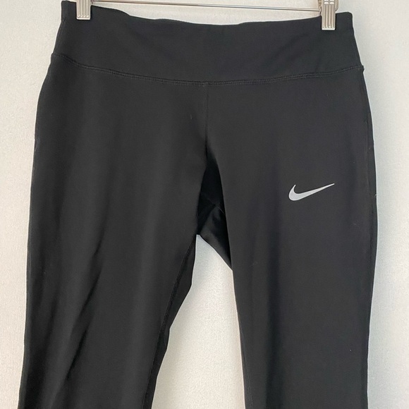 NIKE RUNNING DRI-FIT BUTTERY SOFT LEGGINGS SIZE MEDIUM - Picture 2 of 12
